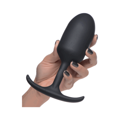 Premium Silicone Weighted Anal Plug - Extra Groot - Afbeelding 6
