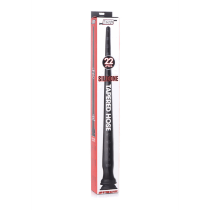 Tapered Siliconen Slang met Structuur - 22 / 56 cm - Afbeelding 2