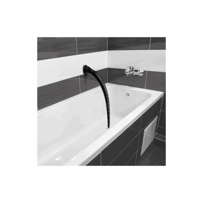 Tapered Siliconen Slang met Structuur - 22 / 56 cm - Afbeelding 4