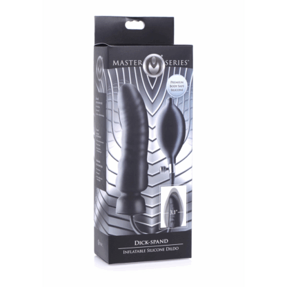 Dick-Spand - Opblaasbare Siliconen Dildo - Afbeelding 2