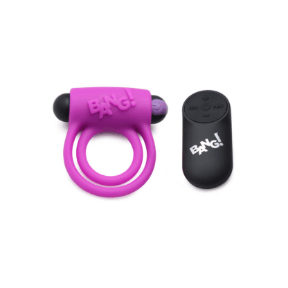 Silicone Cockring en Bullet met Afstandsbediening - Afbeelding 5