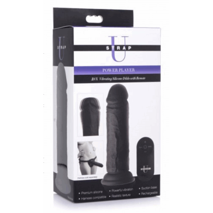 Power Player - Vibrerende Dildo met Afstandsbediening - Afbeelding 2