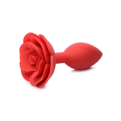 Booty Bloom - Silicone Rose Anale Plug - Rood - Afbeelding 7