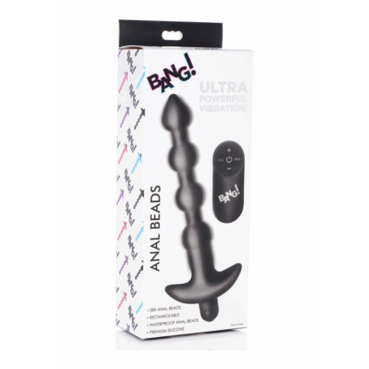 Vibrerende Silicone Anale Ballen en Afstandsbediening - Afbeelding 2