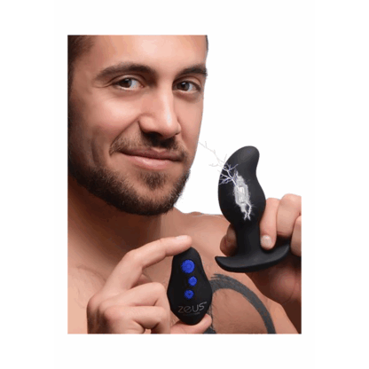 Vibrerende en E-Stim Siliconen Prostaat Massager + Afstandsbediening - Afbeelding 4