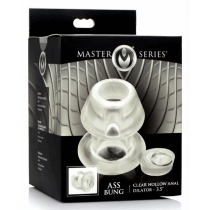 Ass Bung - Heldere Holle Anale Dilator met Plug - Groot - Afbeelding 2