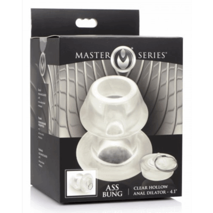 Ass Bung - Heldere Holle Anale Dilator met Plug - Extra Groot - Afbeelding 2