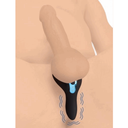 Power Taint - Siliconen Cock- en Ballring met Afstandsbediening - Afbeelding 4