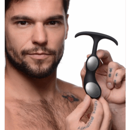 Premium Silicone Weighted Prostate Plug - Klein - Afbeelding 3