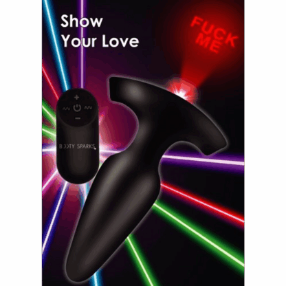 Laser Fuck Me - Butt Plug met Afstandsbediening - Klein - Afbeelding 5