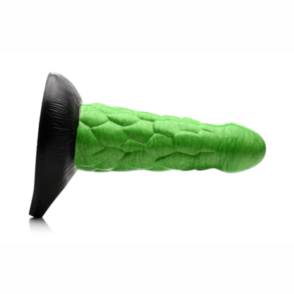 Radioactieve Reptiel - Dikke Schubben Siliconen Dildo - Afbeelding 3