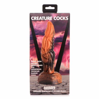 Ravager - Golfende Tentakel Silicone Dildo - Afbeelding 2