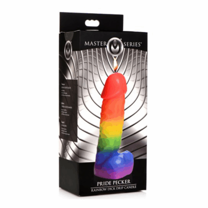 Pride Pecker - Regenboog Druipkaars - Afbeelding 2