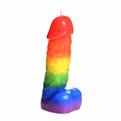 Pride Pecker - Regenboog Druipkaars - Afbeelding 4