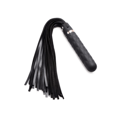 Vibra-Lasher - Vibrerende Silicone Dildo Flogger - Afbeelding 5