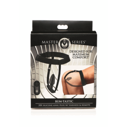 Bum-Tastic - Silicone Anale Plug met Harnas en Afstandsbediening - Afbeelding 2