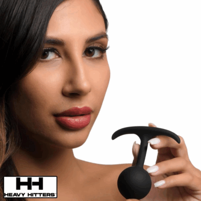 Comfort Plugs Silicone Weighted Round Plug 3.3 - Zwart - Afbeelding 5