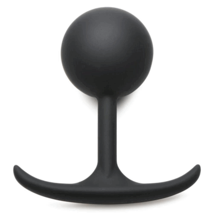 Comfort Plugs Silicone Weighted Round Plug 4.7 - Zwart - Afbeelding 6