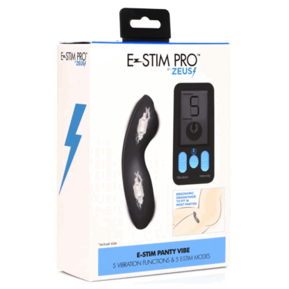 E-Stim Panty Vibe met Afstandsbediening - Zwart - Afbeelding 2