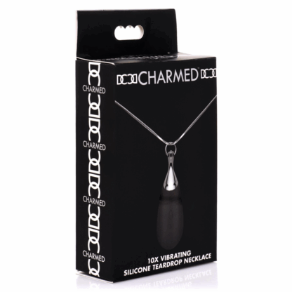 Vibrerende Silicone Druppelketting - Zwart - Afbeelding 2