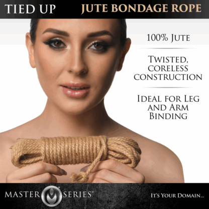 Tied Up - Jute Bondage Touw - 25 ft / 7,6 mtr - Afbeelding 6