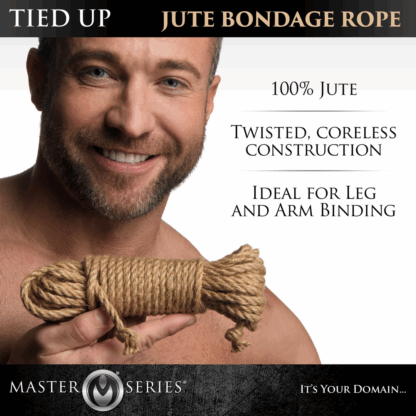 Tied Up - Jute Bondage Touw - 25 ft / 7,6 mtr - Afbeelding 7