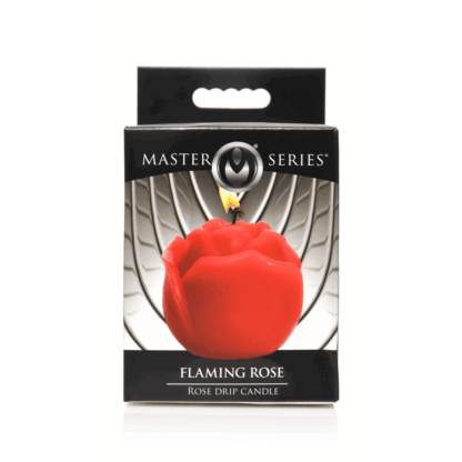 Flaming Rose - Druipkaars - Rood - Afbeelding 3