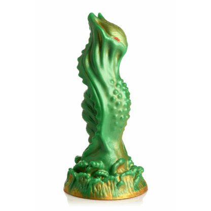 Nebula - Alien Siliconen Dildo - Groen