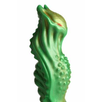 Nebula - Alien Siliconen Dildo - Groen - Afbeelding 7