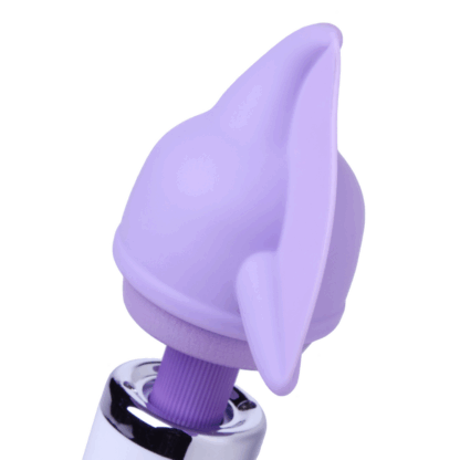 Flutter Tip Silicone Wand Attachment - Paars - Afbeelding 2