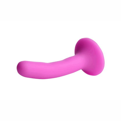 Siliconen Strap-On Dildo - S - Roze - Afbeelding 4