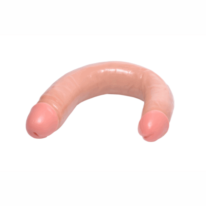 Realistische Double Dildo - 17.5 inch - Vlees - Afbeelding 3