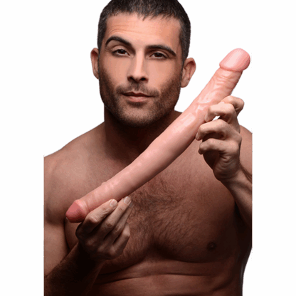 Realistische Double Dildo - 16 inch - Flesh - Afbeelding 5