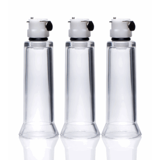 Clit en Nipple Cilinders 3-delige set