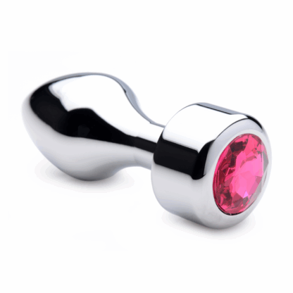 Pink Gemstone - Weighted Base Aluminum Plug - Large - Afbeelding 3