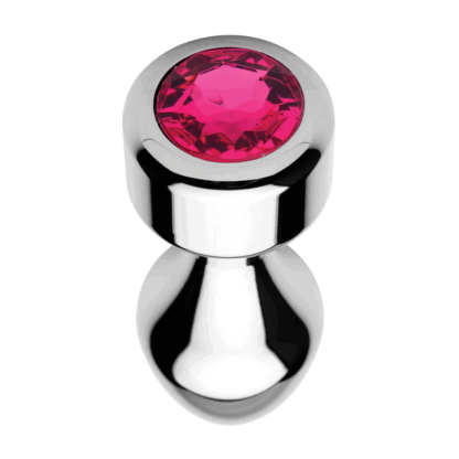 Pink Gemstone - Weighted Base Aluminum Plug - Large - Afbeelding 4