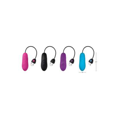Pulsating Rechargeable Silicone Bullet - Afbeelding 6