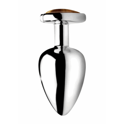 Tiger Eye Heart - Butt Plug - Large - Afbeelding 3
