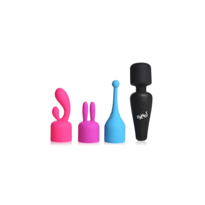 Mini Wand Massager met 3 Opzetstukken - Afbeelding 6