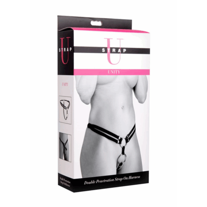 Unity - Double Penetration Strap-On Harness Unity - Dubbelpenetratie Strap-On Harnas - Afbeelding 2