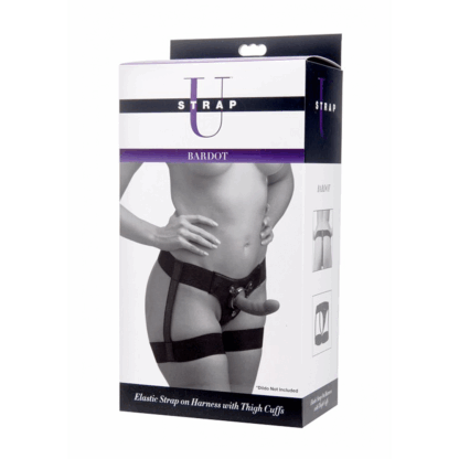 Bardot - Elastische Strap-On Harnas met Dijbanden - Afbeelding 2