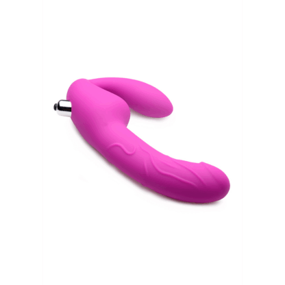 Royal Rider - Vibrerende Silicone Strapless Strap-On - Afbeelding 5