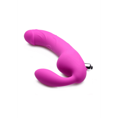 Royal Rider - Vibrerende Silicone Strapless Strap-On - Afbeelding 7