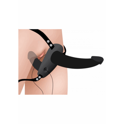 Supreme Pleasure - Vibrerende Dubbele Dildo met Harness - Afbeelding 5