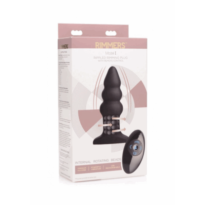 Model I - Ribbed Rimming Plug Model I - Geribbelde Rimming Plug - Afbeelding 2