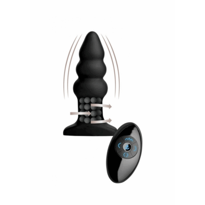 Model I - Ribbed Rimming Plug Model I - Geribbelde Rimming Plug - Afbeelding 3