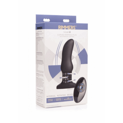Model M - Gebogen Rimming Plug - Afbeelding 2