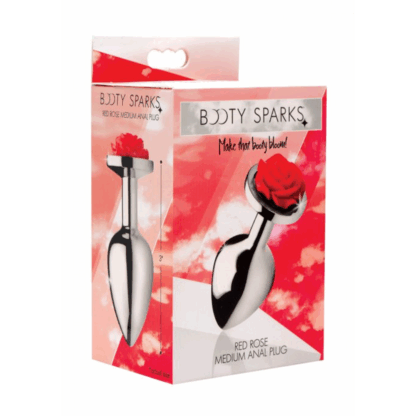 Rode Roos - Butt Plug - Medium - Afbeelding 2