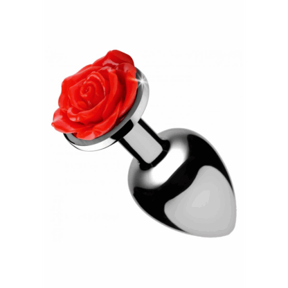 Rode Roos - Butt Plug - Klein - Afbeelding 3