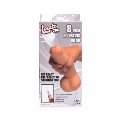 Realistische Dual Density Squirting Dildo - 8 / 20,5 cm - Afbeelding 3